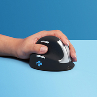 [3650539000] R-Go HE Mouse R-Go HE Break ergonomic mouse - medium - right - wireless - Right-hand - Optical - Bluetooth - 1750 DPI - Black