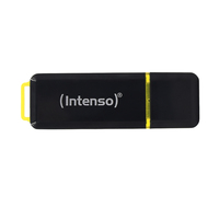 Intenso High Speed Line - 64 GB - USB Type-A - 3.2 Gen 1 (3.1 Gen 1) - 250 MB/s - Cap - Black - Yellow