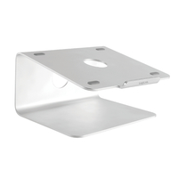 LogiLink AA0104 - Notebook stand - Silver - 27.9 cm (11") - 43.2 cm (17") - Aluminium - 360°