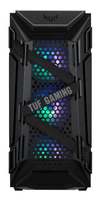 ASUS TUF Gaming GT301 - Midi Tower - PC - Black - ATX - micro ATX - Mini-ATX - Acrylonitrile butadiene styrene (ABS) - Steel - Tempered glass - 16 cm