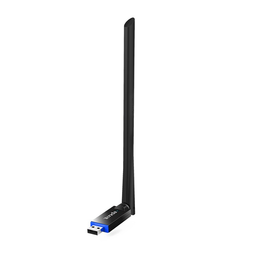 Tenda U10 - Kabellos - USB - WLAN - Wi-Fi 5 (802.11ac) - 433 Mbit/s - Schwarz