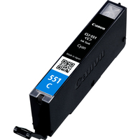 [2371655000] Canon CLI-551C Cyan Ink Cartridge - Standard Yield - Dye-based ink - 1 pc(s)