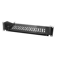 LogiLink 19" Cantilever Shelf - 2.43 kg - 483 mm - 400 mm - 530 mm - 130 mm - 430 mm