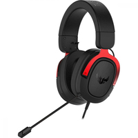 [7783615000] ASUS TUF Gaming H3 - Headset - Head-band - Gaming - Black,Red - Binaural - 1.3 m