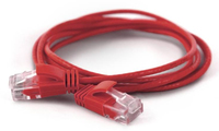 [6236958000] WANTEC 7272 - 1.5 m - Cat6a - U/UTP (UTP) - RJ-45 - RJ-45 - Red