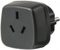 [687957000] Brennenstuhl Travel Adapter Australia - China/earthed - Black