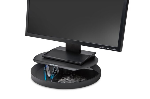 [5208563000] Kensington SmartFit® Spin2™ Monitor Stand — Black - Freestanding - 18 kg - Black