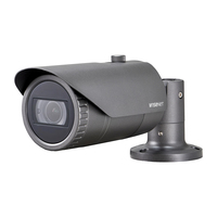 Hanwha Techwin Hanwha QNO-6082R - IP-Sicherheitskamera - Outdoor - Kabelgebunden - Decke/Wand - Grau - Geschoss