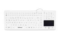 [10223771000] Baaske MTA MediTouch BLT03 Keyboard Silikon DE weiß - Keyboard - QWERTZ