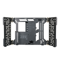 Cooler Master Masterframe 700 - Full Tower - PC - Black - ATX - EATX - micro ATX - Mini-ITX - SSI CEB - XL-ATX - Steel - Tempered glass - 15.8 cm