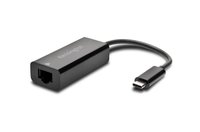 Kensington CA1100E USB-C auf Ethernet-Adapter - Kabelgebunden - USB Typ-C - Ethernet - 1000 Mbit/s - Schwarz