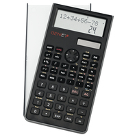 Genie 12071 - Tasche - Finanzrechner - 10 Ziffern - 2 Zeilen - Akku - Schwarz