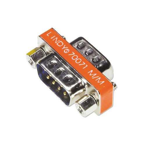 Lindy Mini-Adapter 9Pol. D-Stecker/D-Stecker - Zubehör PC