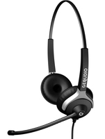 Gequdio Headset 2-Ohr für Unify mit Kabel