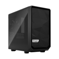 Fractal Design Meshify 2 Nano - PC - Black - Mini-DTX - Mini-ITX - Steel - Tempered glass - 16.7 cm - 33.1 cm