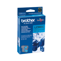 [966735000] Brother LC LC980CBPDR - Ink Cartridge Original - cyan - 5.5 ml