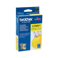 [966737000] Brother LC LC980Y - Tintenpatrone Original - Yellow - 5,5 ml