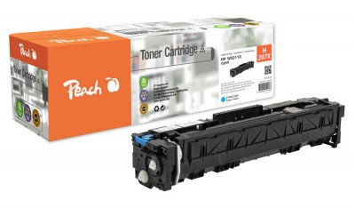 Peach Toner HP207X cy PEA W2211X Modul kompatibel - Compatible - Toner Cartridge