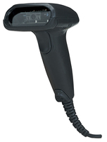 [2004203000] Manhattan Long Range CCD Handheld Barcode Scanner - USB - 500mm Scan Depth - Cable 1.5m - Max Ambient Light 10,000 lux (sunlight) - Black - Three Year Warranty - Box - Handheld bar code reader - 1D - CCD - Codabar - Code 11 - Code 128 - Code 39 - Code 93 - Industri