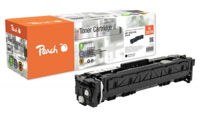 [13728391000] Peach Toner HP207A bk PEA W2210A Modul kompatibel - Kompatibel - Tonereinheit