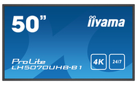 Iiyama LH5070UHB-B1 - Digital signage flat panel - 125.7 cm (49.5") - VA - 3840 x 2160 pixels - 24/7