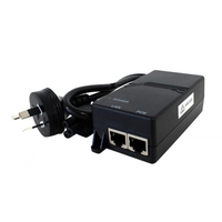 [6775673000] Grandstream POE-INJ - Gigabit Ethernet - Schwarz - 48 V - Vereinigtes Königreich