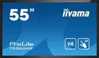 Iiyama T5562AS-B1 - Interactive flat panel - 138.7 cm (54.6") - VA - 3840 x 2160 pixels - 24/7