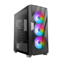 [9734085000] Antec DF700 Flux - Midi Tower - PC - Black - ATX - micro ATX - Mini-ITX - Plastic - Steel - Gaming