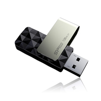 [3458587000] Silicon Power Blaze B30 128GB - 128 GB - USB Type-A - 3.2 Gen 1 (3.1 Gen 1) - Swivel - 14.8 g - Black