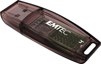 [2817136000] EMTEC C410 4GB - 4 GB - USB Type-A - 2.0 - 18 MB/s - Cap - Black