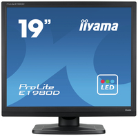 [12006464000] Iiyama ProLite E1980D-B1 - 48,3 cm (19 Zoll) - 1280 x 1024 Pixel - XGA - LED - 5 ms - Schwarz