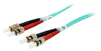 Equip ST/ST Fiber Optic Patch Cable - OM3 - 20m - 20 m - OM3 - ST - ST - Male/Male - Turquoise