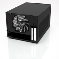 [2429150000] Fractal Design NODE 304 - Cube - PC - Schwarz - Mini-DTX - Mini-ITX - Heimbüro - 16,5 cm