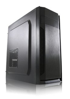[5387870000] LC-Power 7036B - Midi Tower - PC - Black - ATX - micro ATX - Mini-ITX - Metal - Plastic - 14.5 cm