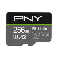 [10026623000] PNY P-SDU256V32100PRO-GE - 256 GB - MicroSDXC - Klasse 10 - UHS-I - 100 MB/s - 90 MB/s