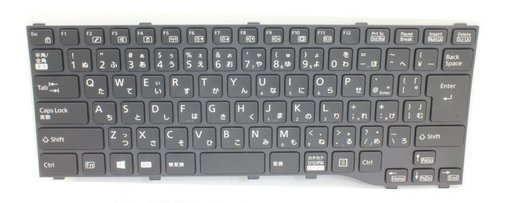 [11955568000] Fujitsu KEYBOARD BLACK JAPAN für U7411 (JPN)