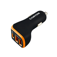 Canyon ?-08 - Auto - Cigar lighter - 5 V - Black - Orange