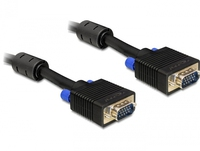 [1512811000] Delock 1m VGA Cable - 1 m - VGA (D-Sub) - VGA (D-Sub) - Black - Male/Male
