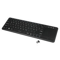 [7838985000] LogiLink ID0188 - Mini - RF Wireless - QWERTZ - Black