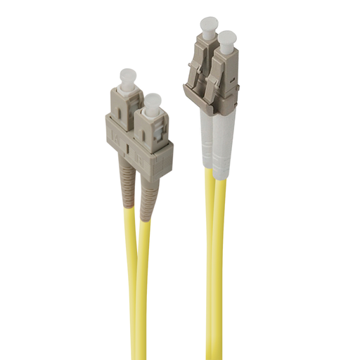 Alogic 5m LC-SC Single Mode Duplex LSZH Fibre Cable 09/125 OS2 - 5 m - LSZH - OS2 - LC - SC - Yellow