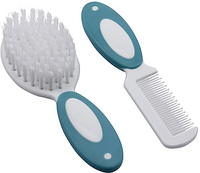 [7838780000] Olympia BS 868 - Brush & Comb - Turquoise,White - Boy/Girl - 2 pc(s)