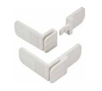 [7838771000] Olympia BS 820 - Child cabinet lock - 2 pc(s) - White - Cabinet,Drawer - 86 mm - 80 mm