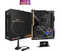 ASRock X670E TAICHI - AMD - Socket AM5 - AMD Ryzen 5 5th Gen - AMD Ryzen 7 5th Gen - AMD Ryzen 9 5th Gen - DDR5-SDRAM - 128 GB - DIMM