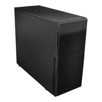 [3354751000] Nanoxia Deep Silence 3 - Midi Tower - ATX - Midi Tower - PC - Black - ATX - micro ATX - Mini-ITX - Steel - Gaming