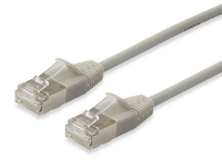 [8918270000] Equip Cat.6A F/FTP Slim Patch Cable - 2m - Beige - 2 m - Cat6a - F/FTP (FFTP) - RJ-45 - RJ-45