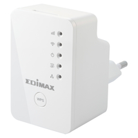 [3477360000] Edimax EW-7438RPn Mini - Network transmitter - 300 Mbit/s - IEEE 802.11b - IEEE 802.11g - IEEE 802.11n - 802.11b - 802.11g - Wi-Fi 4 (802.11n) - 300 Mbit/s - Single-band (2.4 GHz)