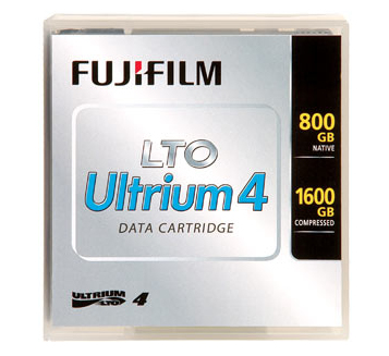 Fujitsu D:CR-LTO4-05L - LTO / Ultrium - 1,600 GB Cassette 800 GB/800 GB