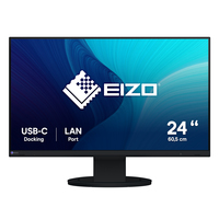 [13657689000] EIZO FlexScan EV2490-BK - 60.5 cm (23.8") - 1920 x 1080 pixels - Full HD - LED - 5 ms - Black