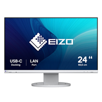 [13657691000] EIZO FlexScan EV2490-WT - 60.5 cm (23.8") - 1920 x 1080 pixels - Full HD - LED - 5 ms - White