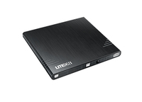 [3121394000] Lite-On eBAU108 - Schwarz - Desktop / Notebook - DVD Super Multi DL - USB 2.0 - CD - DVD - 24x